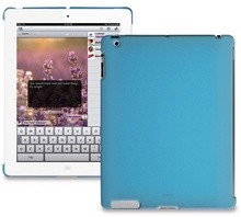 Funda iPad iLuv Back Cover azul celeste