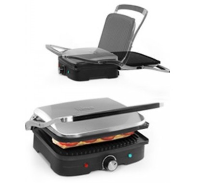 Grill de contacto en inox Tristar GR2840