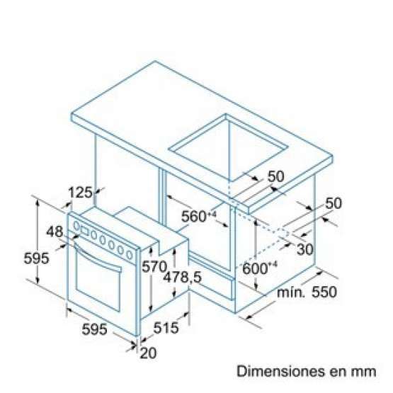 Horno independiente Balay 3HB504XM |horno multifuncion Balay 3HB504XM |  horno inox blanco Balay 3HB504XM | Electrodomesta