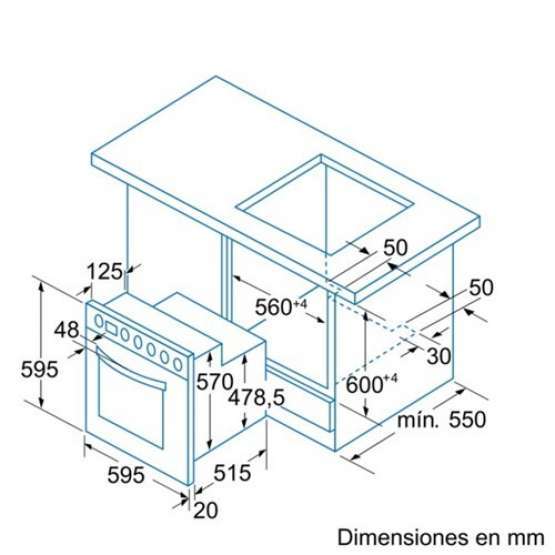 Horno independiente Balay 3HB506BM | horno balay 1 rail telescopico 3HB506BM  | horno balay blanco multifuncion 3HB506BM | Electrodomesta