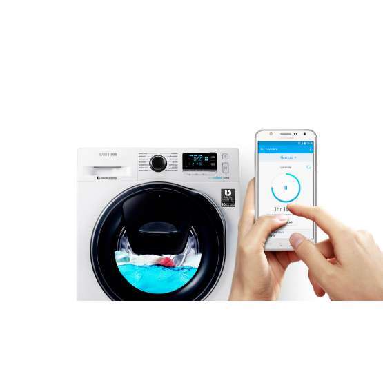 Lavadora carga frontal Samsung WW80K6414QWEC