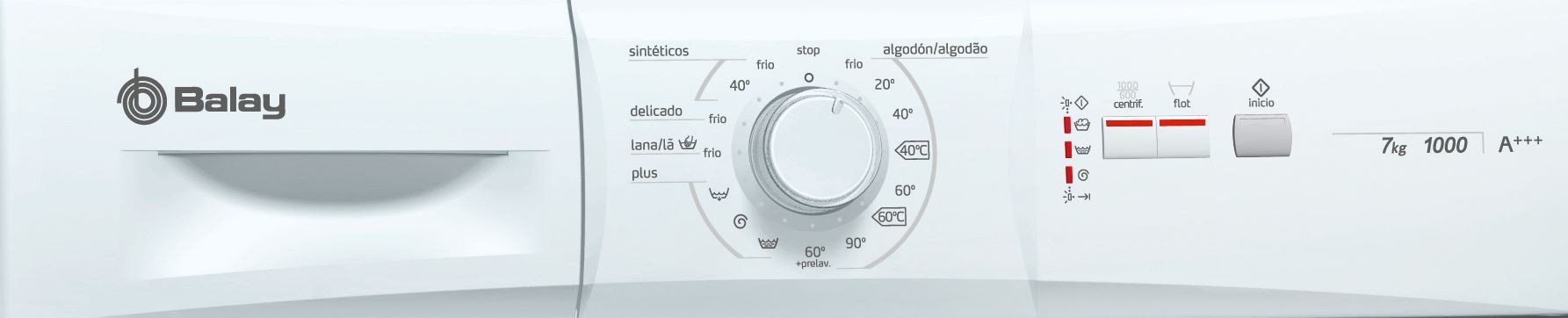 Lavadora Carga Frontal Balay 3TS873B