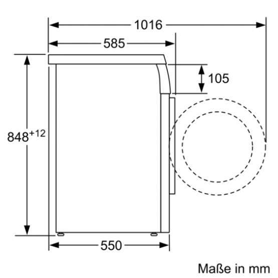 Lavadora carga frontal Bosch WAQ28468ES