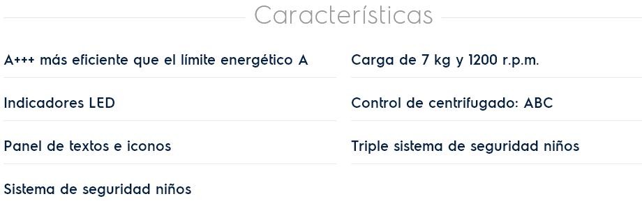 Lavadora carga frontal Electrolux EWF1274EOW