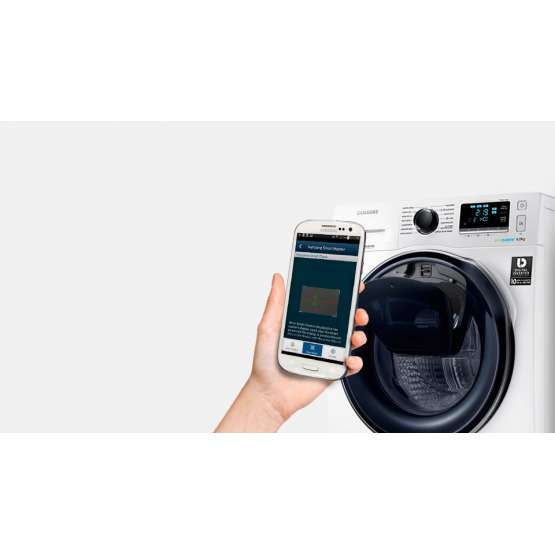 Lavadora carga frontal Samsung WW80K6414QWEC