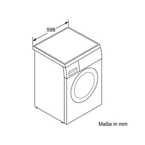 Lavadora frontal Bosch WAQ2448XEE 8kg