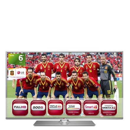 47" TV LED 3D LG 47LB650V