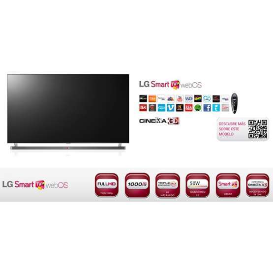 55" TV LED 3D LG 55LB870V