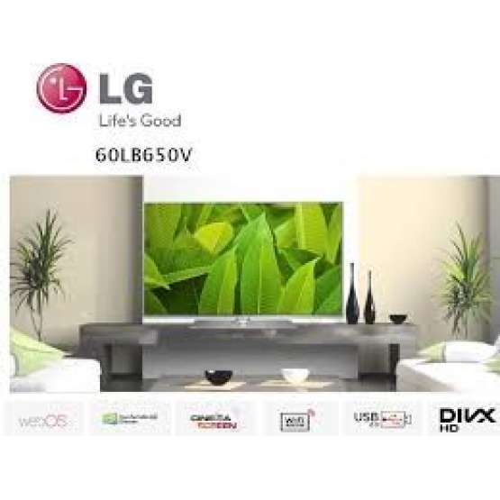 60" TV LED 3D LG 60LB650V