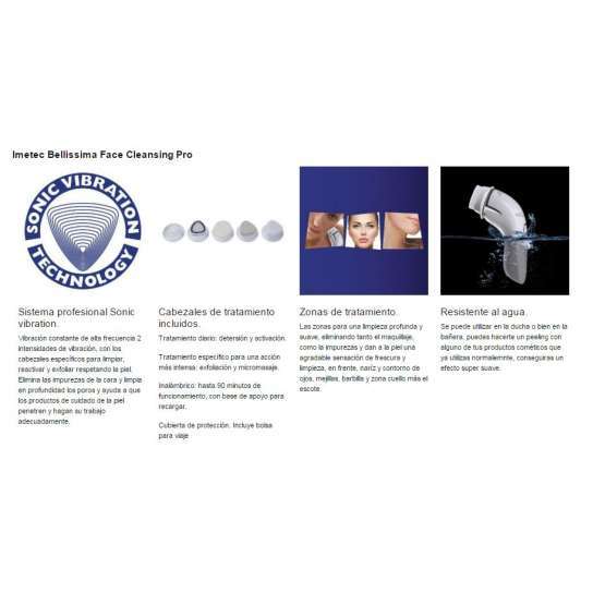 Limpiador facial profesional IMETEC FACE CLEANSING PRO