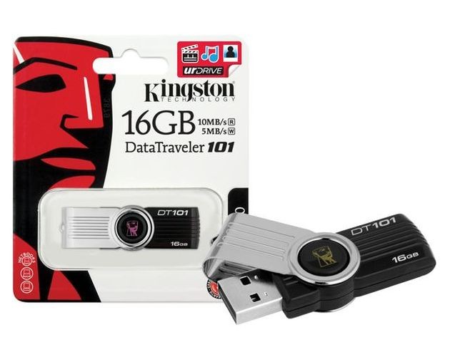 Memoria Kingston USB 16GB DataTraveler 101 G2