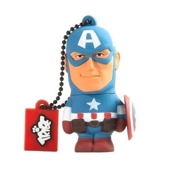 MEMORIA USB  SILVERHT  CAPITAN AMERICA 8GB