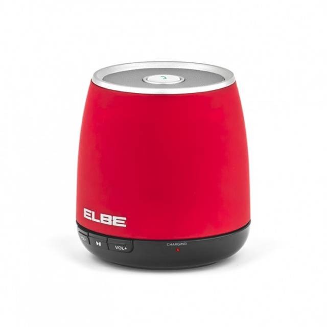 MINI ALTAVOZ BTOOTH ELBE ALTMR11BT PORTATIL ROJO