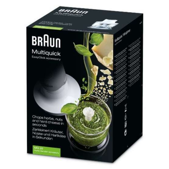 Minipicadora blanca Braun 350 ml