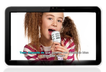 Tablet Karaoke Ingo Violetta