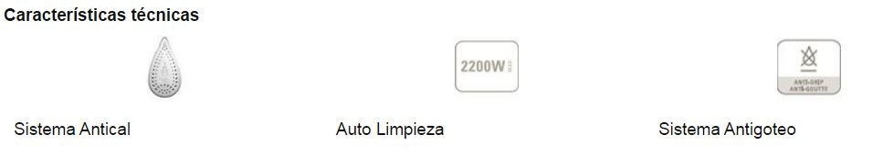 Plancha de ropa Rowenta AUTOSTEAM
