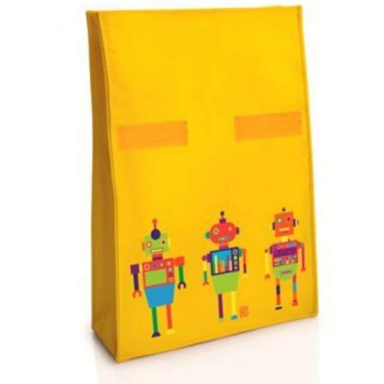 Porta alimentos Snack rico Roll Bag robots