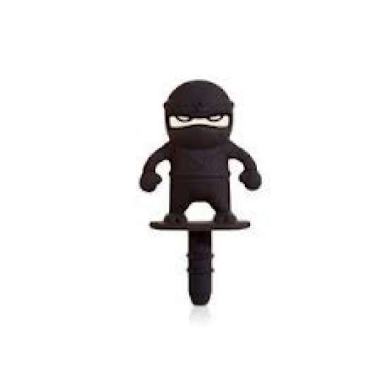 PROTECTOR JACK: Tapon SILVER SANZ BONE - NINJA NEGRO