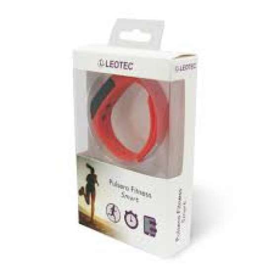 Pulsera fitness Leotec LEPFIT03 Roja