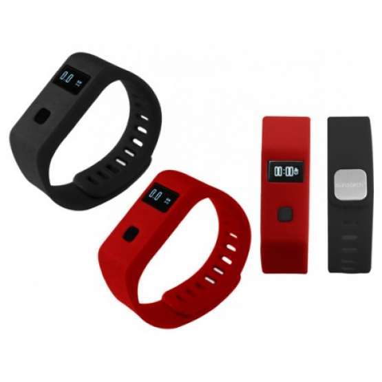 Pulsera Fitness Sunstech RUNNER10 Roja