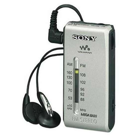 Radio bolsillo Sony SRFS84NCE9 Plata