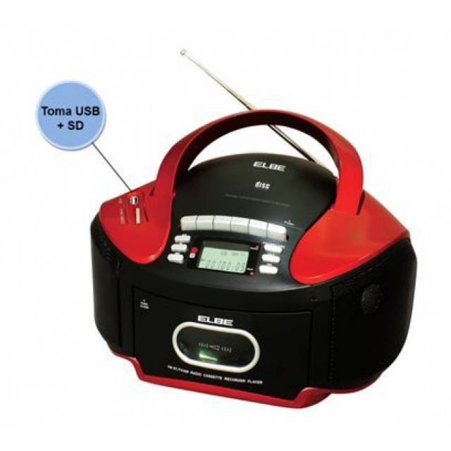 Radio cassette Elbe CDM265USB