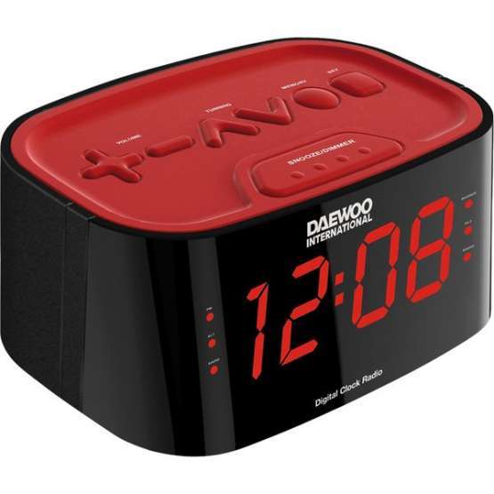 Reloj despertador DAEWO DCR45RROJO