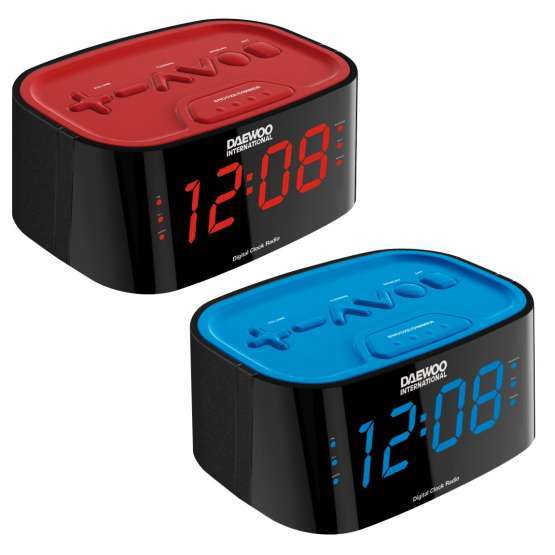 Reloj despertador DAEWO DCR45RROJO