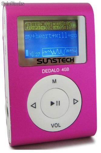Reproductor Mp3 DEDALO 4 gb Rosa