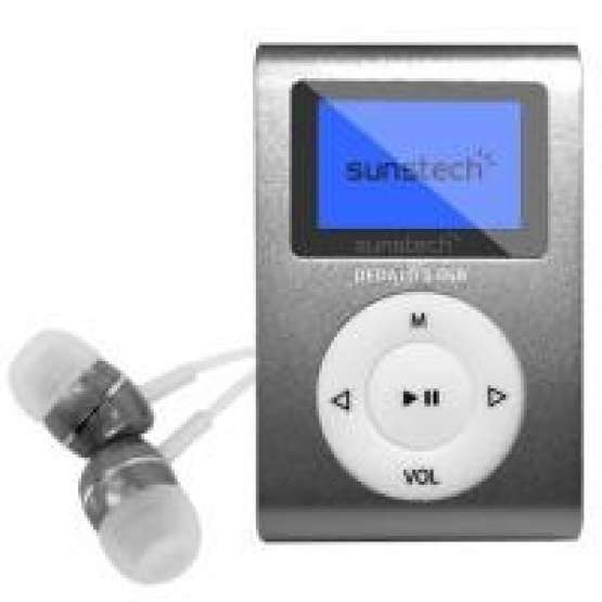 Reproductor Mp3 Sunstech DEDALOII4GBS Plata