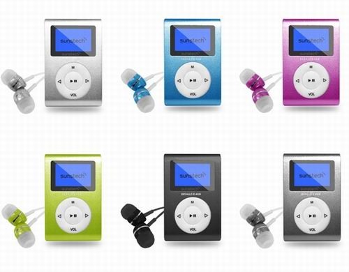 Reproductor Mp3 Sunstech DEDALOII4GBS Plata