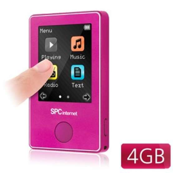 Reproductor MP3 touch Rosa