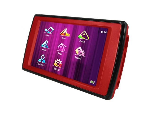 Reproductor MP5 Sunstech ROME 4Gb rojo