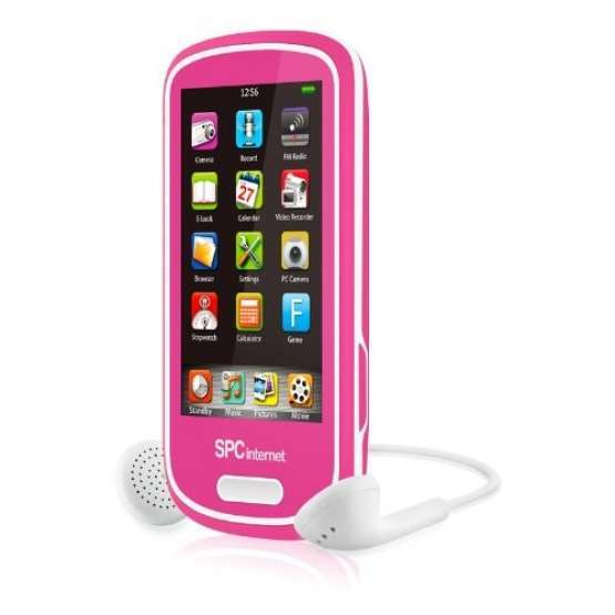 Reproductor MP5 touch camera Rosa