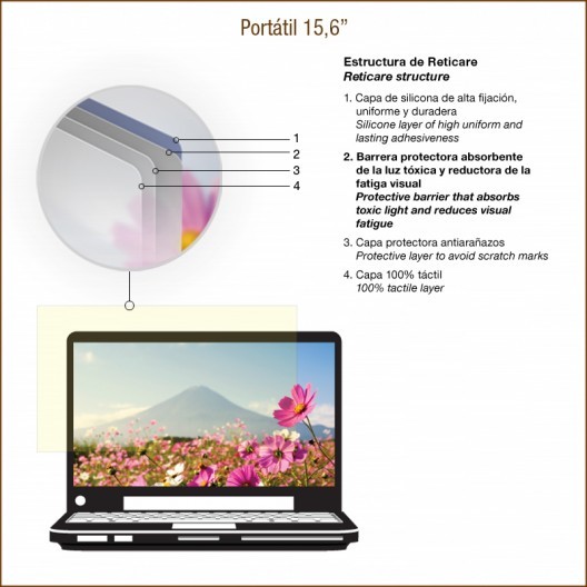 RETICARE UNIVERSAL Laptop 15,6''