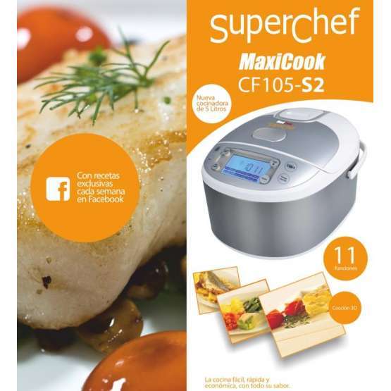 Robot de cocina  Maxicook Superchef CF105S2