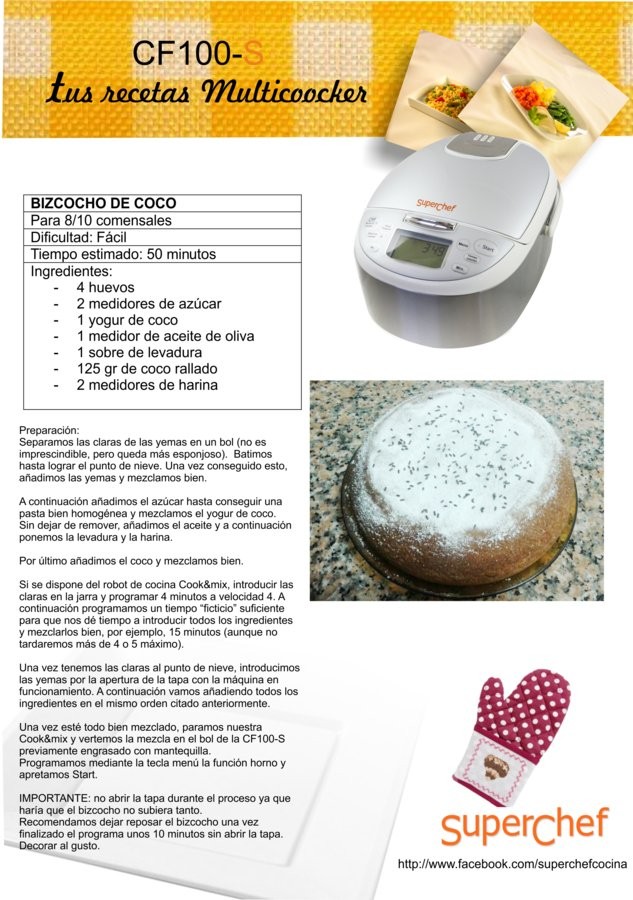 Robot de cocina Superchef CF100S