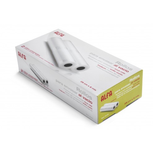 Rollos para envasado vacio ALFA 28cmx6m