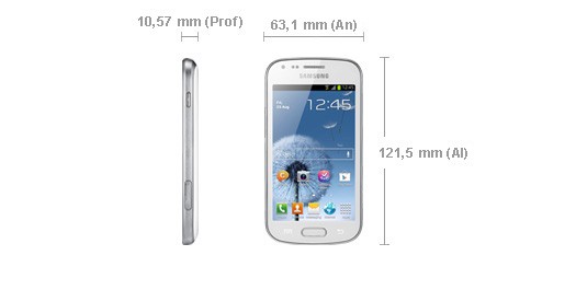 Samsung S7560U GALAXY TREND BLANCO