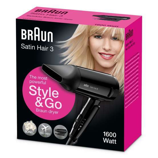 Secador de pelo Braun Satin-Hair 3 HD350 Style&Go