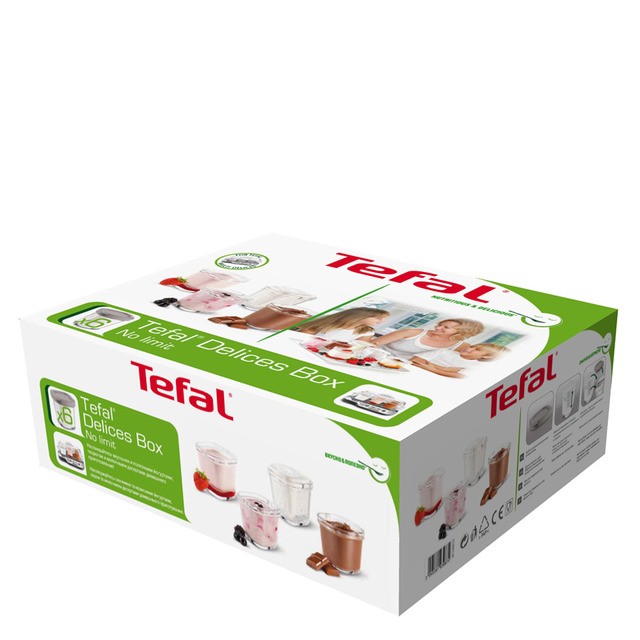 Pack tarros de yogur tefal multidelices| tarros yogurtera tefal
