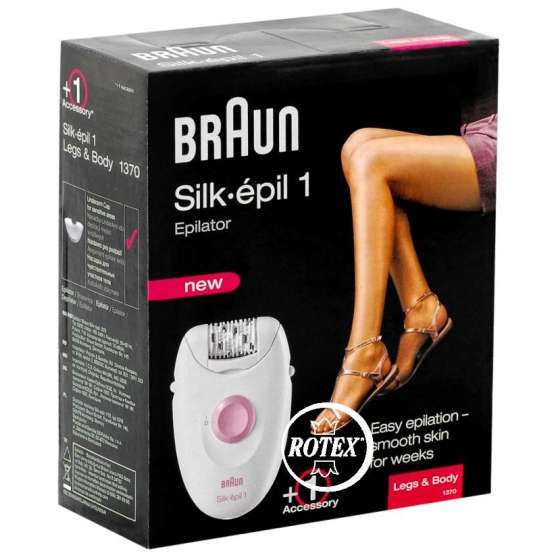 Depiladora Braun 1370 EVERSOFT