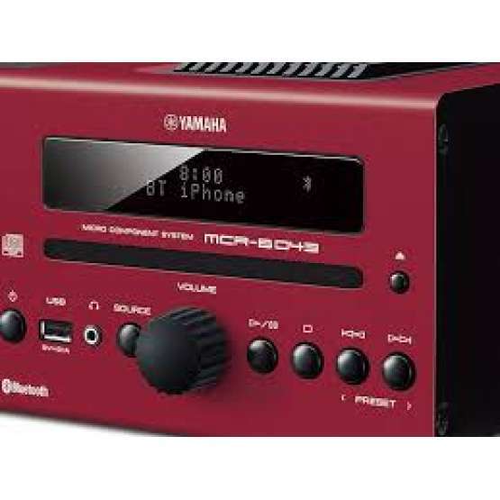 Sistema Hifi Yamaha MCRB043 Rojo
