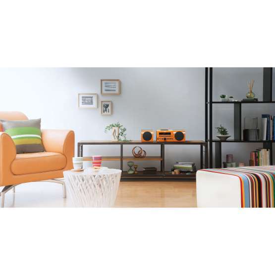 Sistema Hifi Yamaha MCRB043 Rojo