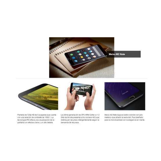 Smartphone Meizu M2 note