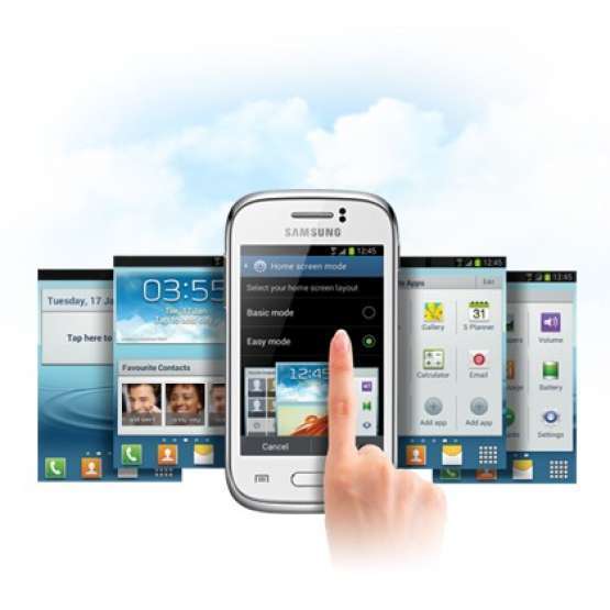 Smartphone Samsung Galaxy Young S6310 blanco