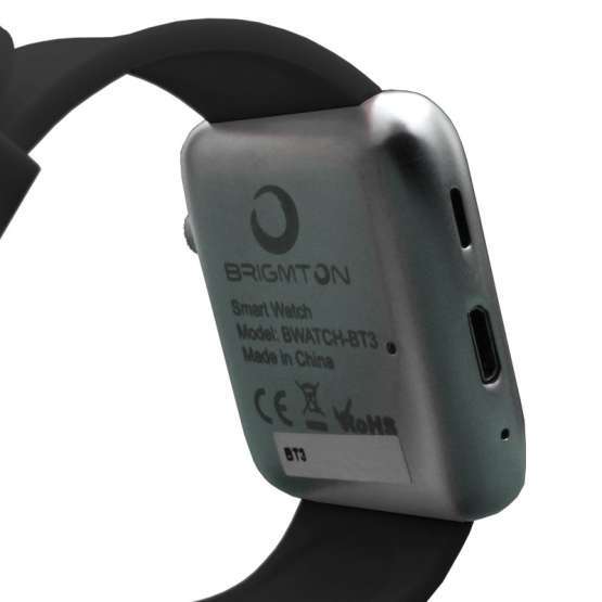 Smartwatch Brigmton BWATCH BT3 negro