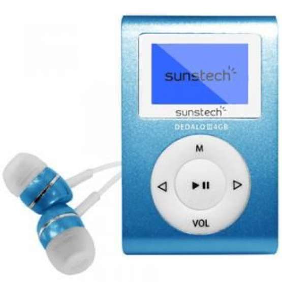 Sunstech DEDALOIII MP3 4GB Azul