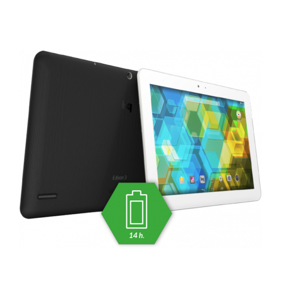 Tablet digital 10.1" Bq Edison 3 negra