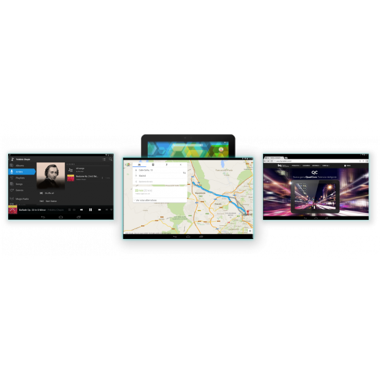 Tablet digital 10.1" Bq Edison 3 negra